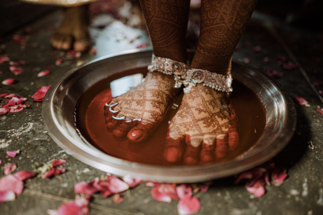 Ghar pravesh Indian Wedding