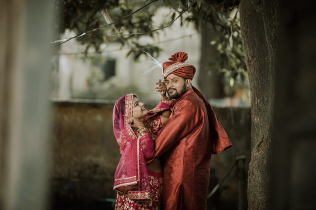 Indian Bride and Groom